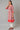 Red Checker Dobby kurta With Belt