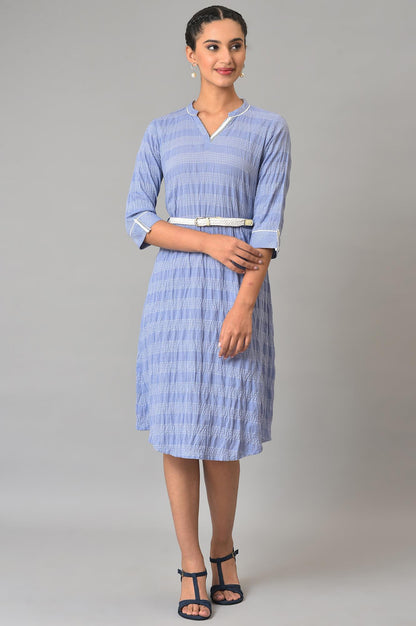 Blue A Line Women kurta