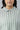 Green Stripe Print Plus Size Shirt Collar kurta