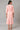 Peach A-Line Printed Summer Dress