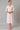 White A-Line Printed V-Neck kurta