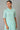 Green A-Line Shirt Collar Kurta