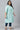 Green A-Line Shirt Collar Plus Size kurta