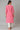 Red Cotton Round Neck Embroidered Plus Size kurta