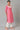 Red Cotton Round Neck Embroidered Plus Size kurta