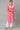 Red Cotton Round Neck Embroidered Plus Size kurta