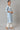 Blue Cotton Round Neck Embroidered Plus Size kurta