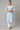 Blue Cotton Round Neck Embroidered Plus Size kurta