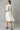 White A-Line Shirt Collar Dress