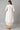 White Flared Jacquard Dress