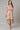 Blue Flared Printed Chiffon Dress