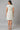 Off-White A-Line Printed Summer Dress