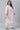 Purple Stripe Printed Straight Plus Size kurta