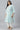 Green Stripe Printed Straight Plus Size kurta