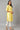 Yellow Floral Printed V-Neck Plus Size kurta