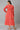 Red Flared Printed Modern Ethnic Dress