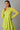 Green Flared Printed Modern Ethnic Dress