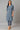Blue Floral Printed Straight kurta