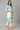 Blue Printed Straight kurta