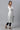 White Floral Printed Women kurta