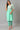 Green Printed Band Collar Summer kurta