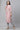 Pink Foil Printed Festive Kurta