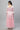 Pink Asymmetrical Contemporary Chiffon Festive Dress