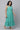 Green Poly Georgette Festive Dress