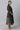 Black Zari Embroidered Festive Dress With Attached Drape