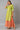 Green Embroidered Foil Printed Signature Kurta