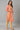 Peach Sequined Yoke Striped kurta