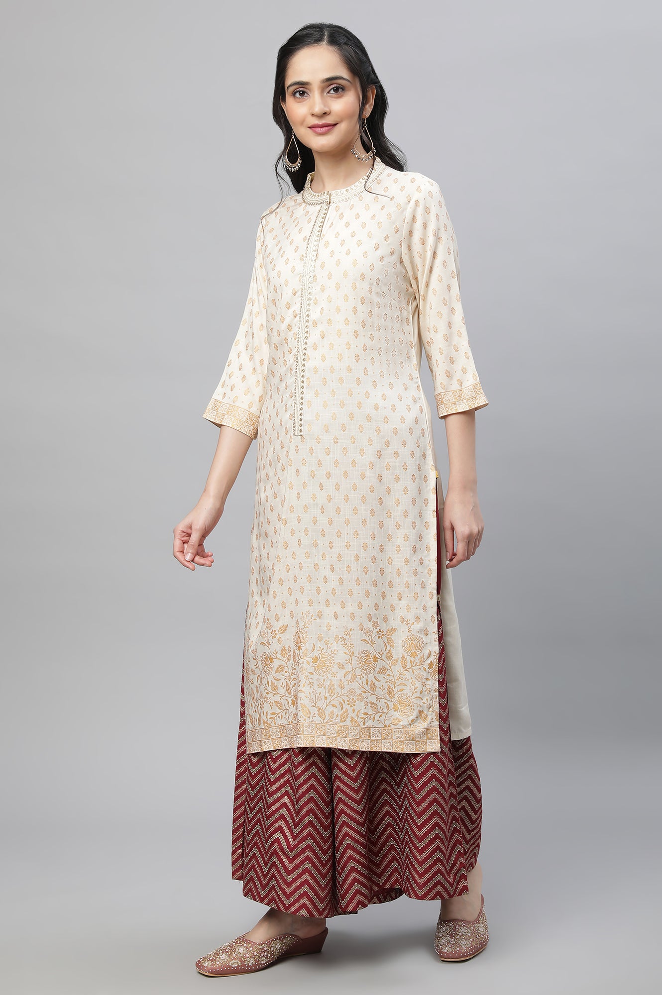 Natural Coloured Festive Kurta