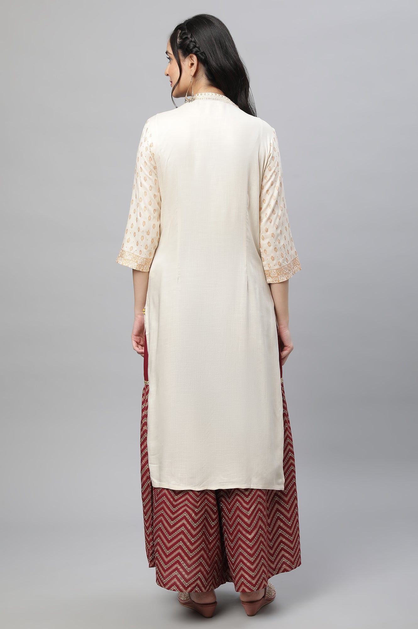 Natural Coloured Festive Kurta