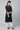 Black Sheer Sucker Summer Basic kurta