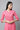 Pink Sheer Sucker Summer Basic kurta