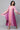 Purple High Festive Dress With Fairy Sleeves