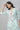 Green Floral Printed Cotton Kurta