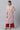 Peach Floral Printed Cotton kurta