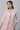 Peach Floral Printed Cotton kurta