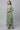 Green Mock-Layer Festive Jumpsuit