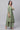 Green Mock-Layer Festive Jumpsuit