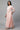 Peach Check Print Jumpsuit