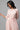 Peach Check Print Jumpsuit