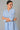 Blue Yarn-Dyed Summer kurta