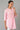 Pink Sheer Sucker Mandarin Collar kurta
