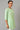 Green Sheer Sucker Mandarin Collar kurta