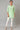 Green Sheer Sucker Mandarin Collar kurta