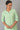 Green Sheer Sucker Mandarin Collar kurta