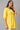 Yellow Floral Printed Short kurta