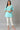 Blue Floral Printed Short kurta